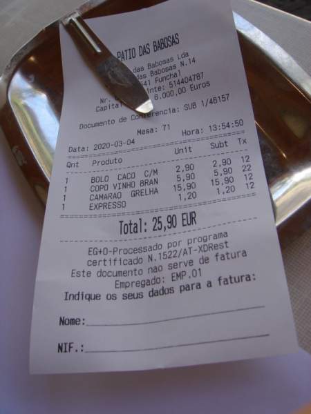Restaurants in Funchal / Insel Madeira (Februar 2020) Restaurants in Funchal / Insel Madeira (Februar 2020)