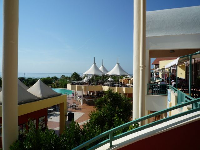 Club Riu Kaya, Aussicht von der Terasse des Restaurants