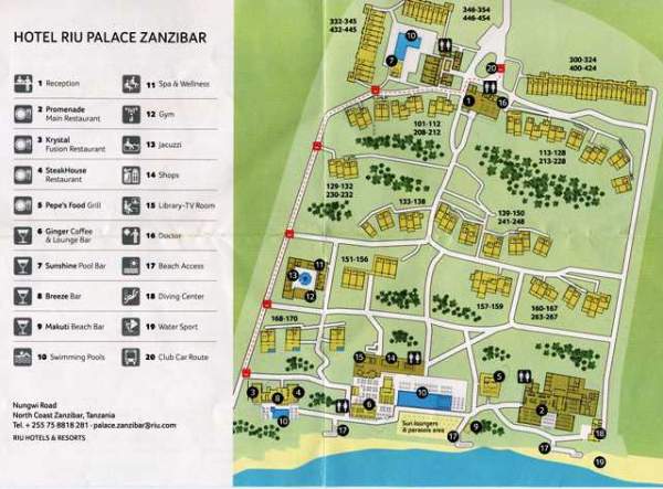 RIU Palace Zanzibar im Februar 2020