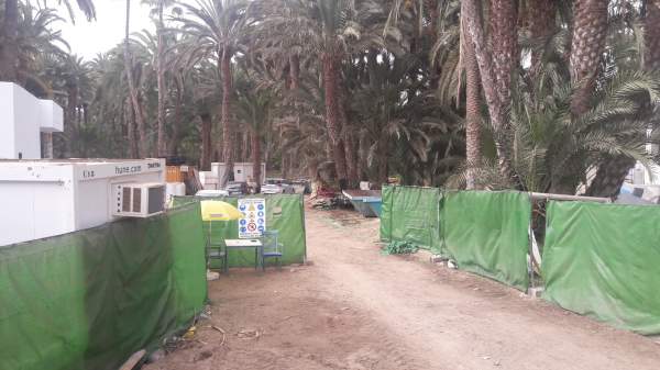 RIU Palace Oasis, Umbauphase 08 / 2018 RIU Palace Oasis, Umbauphase 08 / 2018