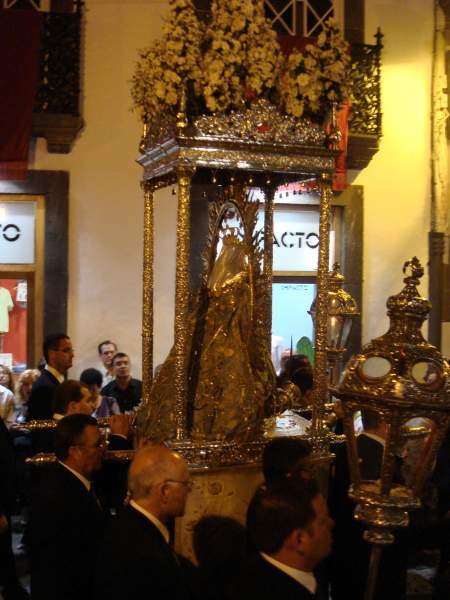 Bajade de Nuestra Senora de las Nieves 2010 La Palma