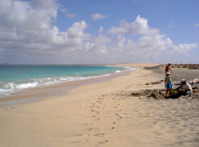 Riu Funana, Strand