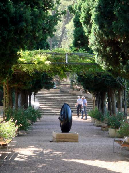 Besuch des Gartens vom Marivent Palast, Mallorca