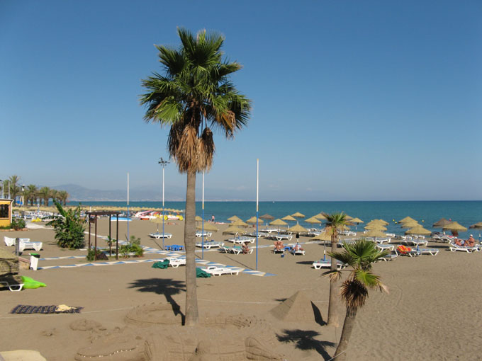 Strand - Richtung Torremolinos