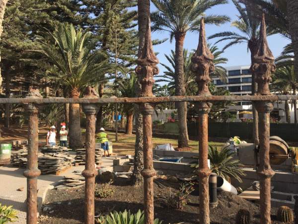 RIU Palace Oasis, Umbauphase 04.09.18 RIU Palace Oasis, Umbauphase 04.09.18