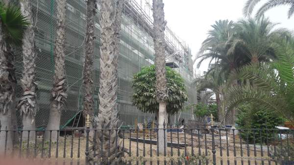 RIU Palace Oasis, Umbauphase 08 / 2018 RIU Palace Oasis, Umbauphase 08 / 2018