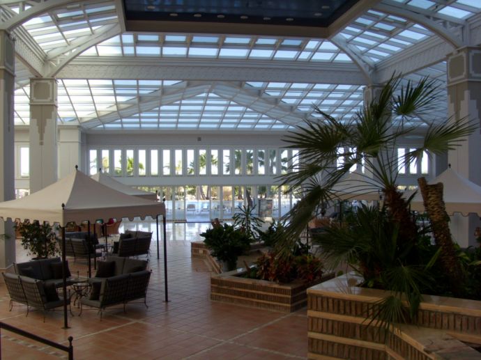Riu Atlantico, Wintergarten nach Renovierung Riu Atlantico, Wintergarten nach Renovierung
