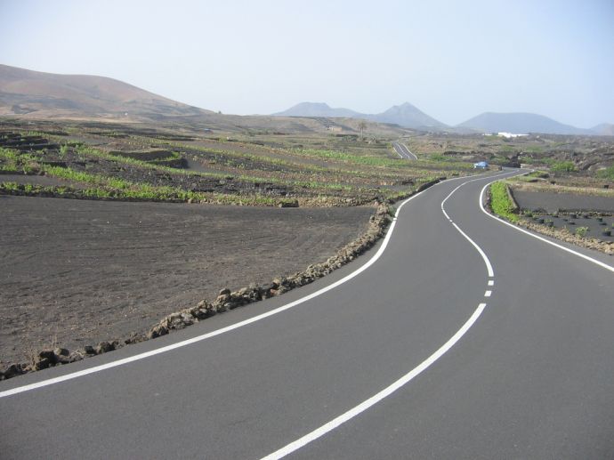 Vulkangebiet auf Lanzarote Vulkangebiet auf Lanzarote
