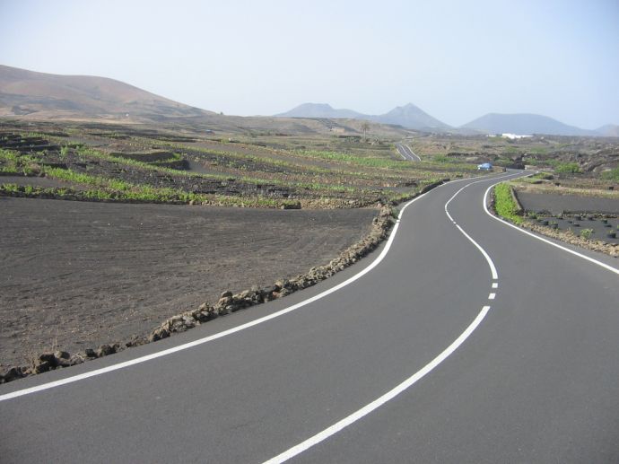 Vulkangebiet auf Lanzarote