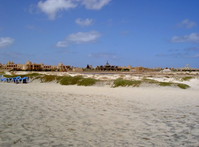 Riu Funana, Strand
