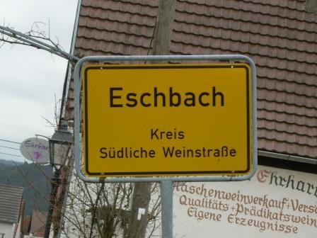 Eschbach, Deutsche Weinstrasse