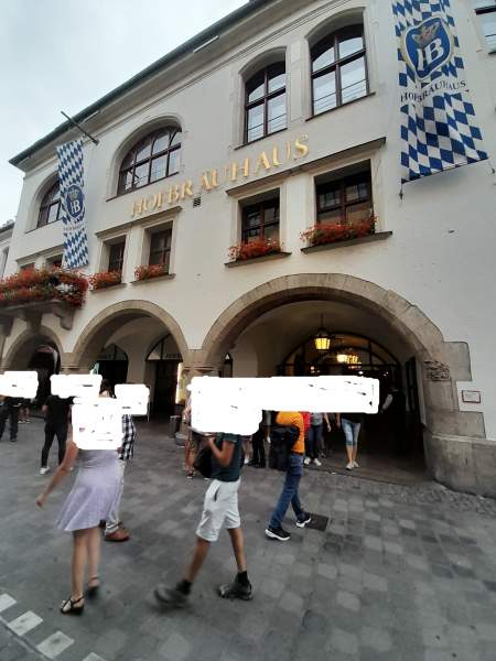 Hofbräuhaus in München / Juli 2022 Hofbräuhaus in München / Juli 2022