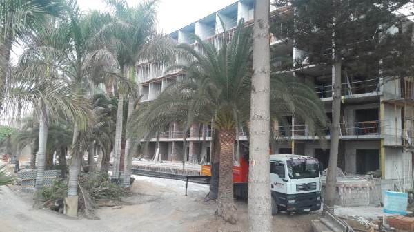 RIU Palace Oasis, Umbauphase 08 / 2018 RIU Palace Oasis, Umbauphase 08 / 2018