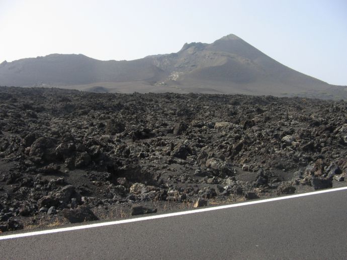 Vulkangebiet auf Lanzarote