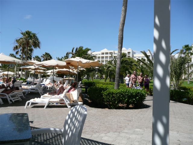 Riu Gran Canaria - Liegen am Pool Riu Gran Canaria - Liegen am Pool