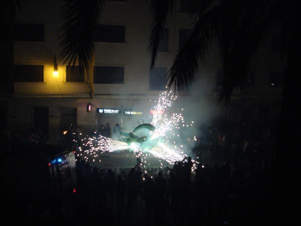 Correfoc de Sant Sebastia, 17.01.2014 in Palma