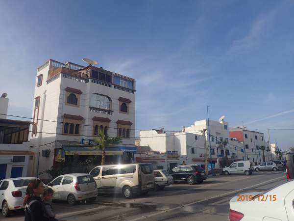 Ort Taghazout bei Agadir / Marokko - Dez. 2019 Ort Taghazout bei Agadir / Marokko - Dez. 2019
