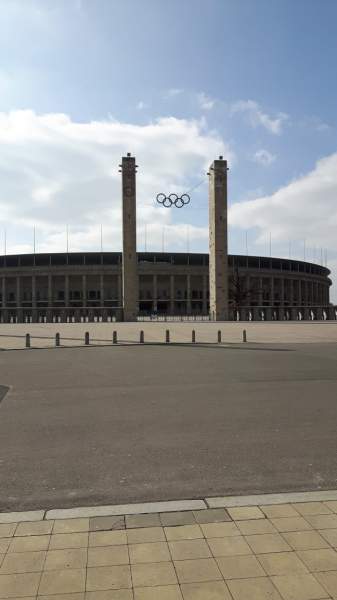 Olympiastadion Berlin, März 2018 Olympiastadion Berlin, März 2018