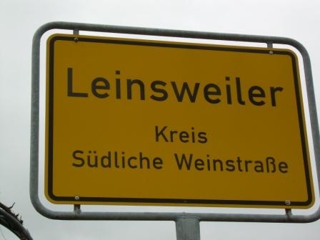 Leinsweiler, Deutsche Weinstrasse