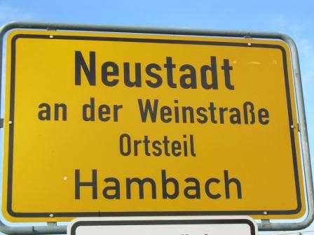 Hambach ( OT von Neustadt ) Deutsche Weinstrasse