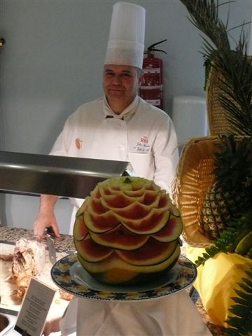 RIU Gran Canaria - Show kochen