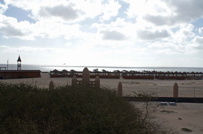 Riu Funana, Strand mit Schattenmöglichkeiten Riu Funana, Strand mit Schattenmöglichkeiten