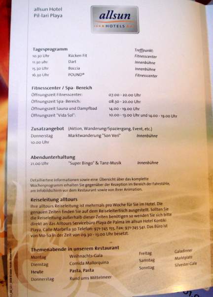 Hotel Allsun Pil-lari Playa Dezember 2017 Hotel Allsun Pil-lari Playa Dezember 2017