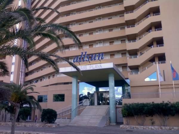 Hotel Allsun Pil-lari Playa Dezember 2017