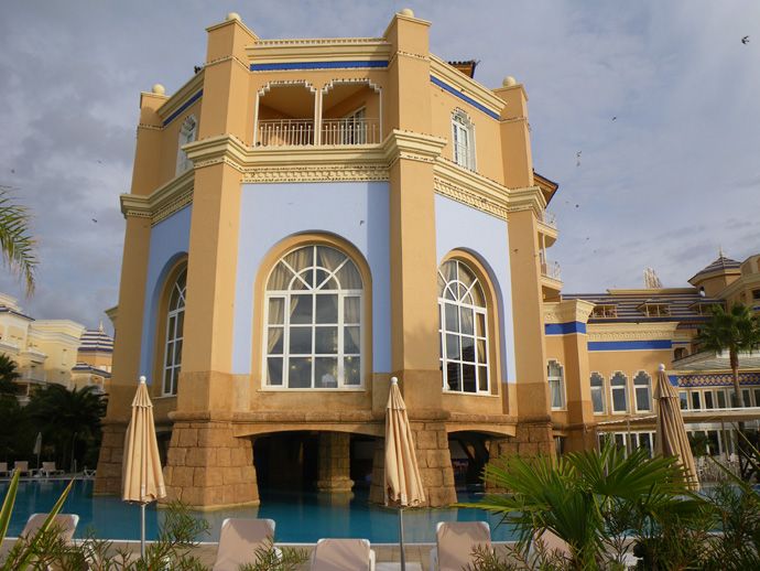 RIU Atlantico, Restaurant - Rondell von auen