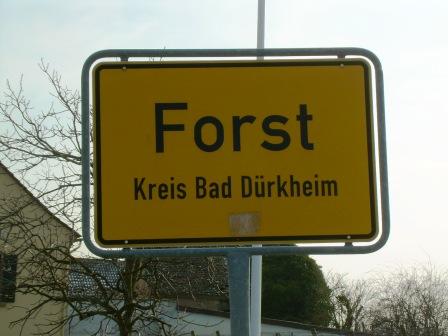 Forst, Deutsche Weinstrasse
