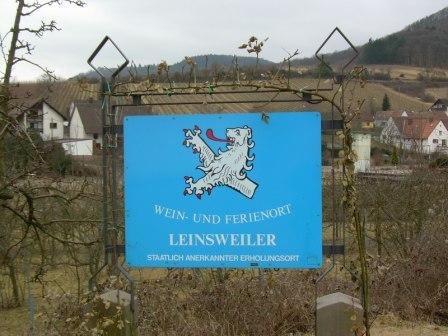 Leinsweiler, Deutsche Weinstrasse