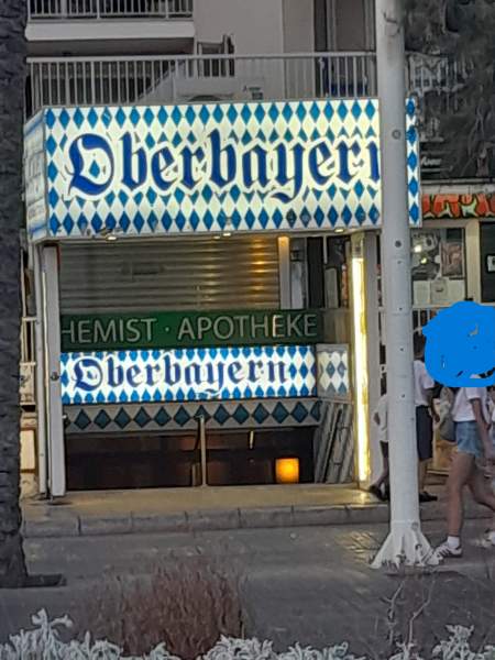 Oberbayern an der Playa de Palma / Mallorca