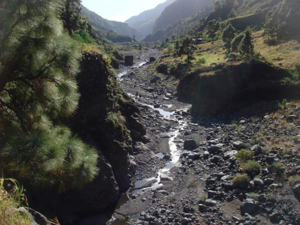 Barranco de la Angustias - Caldera de Taburiente / La Palma Barranco de la Angustias - Caldera de Taburiente / La Palma