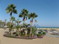 tolle Bepflanzungen am Strand bei Torremolinos