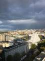 Blick aus dem 17. Stock Richtung Fernsehturm, Charite, Potsdamer Platz.