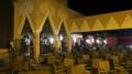 Palace Bar - bewachter Zugang von den Shows zum RIU Palace Cabo Verde.