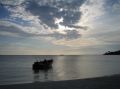 Boot am Strand