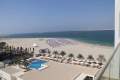 Blick vom Balkon auf den Strand und Richtung Centara Hotel Strand