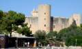 Schner blauer Himmel am Castillo de Bellver.