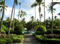 Blick vom Hotel zum Strand hinunter - DomRep Punta Cana