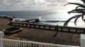 Die Wellen schlagen an den Steg vor dem Hotel RIU Palace Madeira.