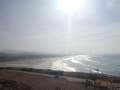 Blick auf das Meer und Strandbereich - Taghazout.