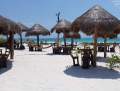 Strand beim RIU Hotel zum Entspannen vor Tulum.