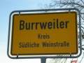 Burrweiler, Deutsche Weinstrasse, Ort 15, Ortsschild.