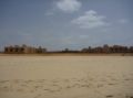 Hotel vom Strand aus gesehen