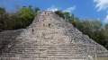 Ausflug zur Maya-  Pyramide in Coba, einer Ruinenstadt im Dschungel.