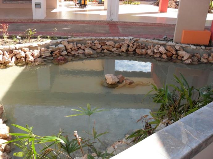RIU Varadero - Bachlufe & Brunnen beim Hauptrestaurant