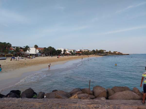 Insel Sal - Landschaft Santa Maria Strand Insel Sal - Landschaft Santa Maria Strand