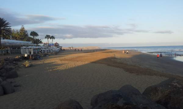 Dünenstrand von Maspalomas / Gran Canaria Dünenstrand von Maspalomas / Gran Canaria