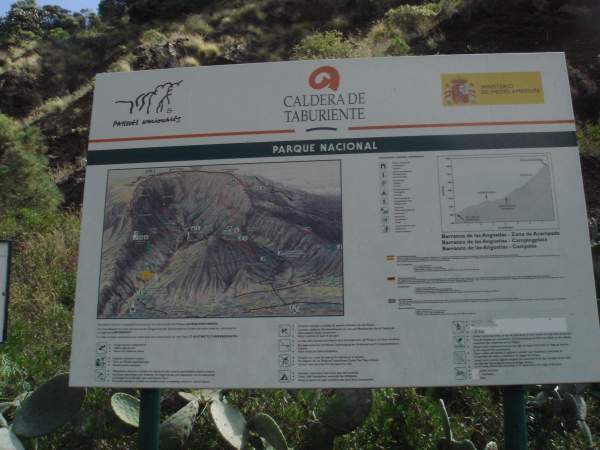 Barranco de la Angustias - Caldera de Taburiente / La Palma